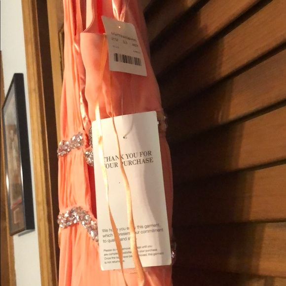 Coral Adrianna Pappell dress size 14 - Picture 4 of 6